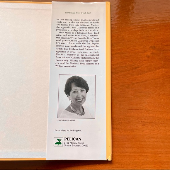COOKBOOK: The California Farm Cookbook by Kitty Morse 1990s - Picture 4 of 8